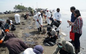 Pertamina Sigap Menangani Dampak Peristiwa di Sumur Migas Laut Jawa