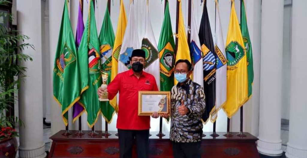 PDI Perjuangan Jabar Raih Anugerah Keterbukaan Informasi Publik 2021