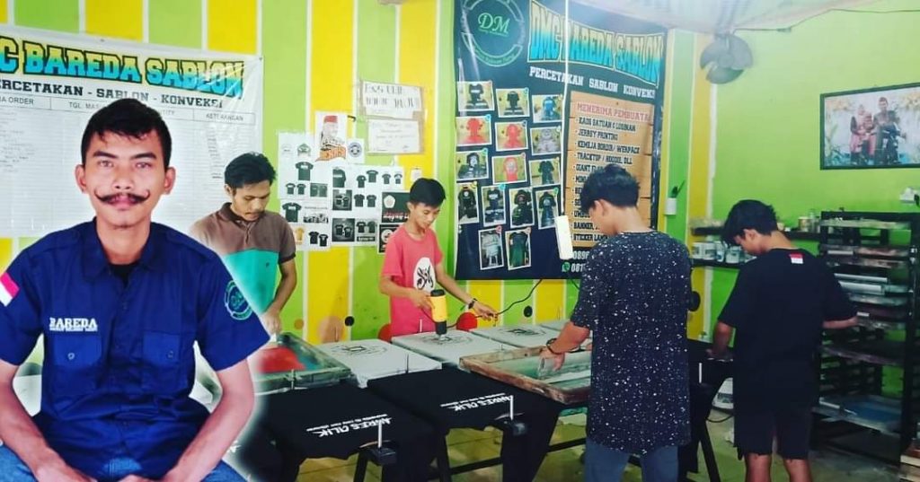 Hisni Mubarok, Pengusaha Muda Sablon yang Sensasional