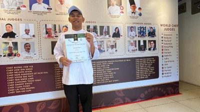 Elfadry Saputra Raih Penghargaan Diploma Tingkat Internasional