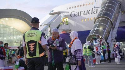 Sebanyak 93 Ribu Lebih Jemaah Haji Indonesia Tiba di Tanah Air