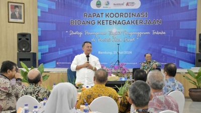 Sekda Jabar Ajak Disnakertrans Tekan Tingkat Pengangguran Terbuka