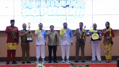 Cikarang Utara Juara Umum Popda XII Kabupaten Bekasi 2024