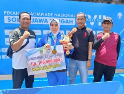 Atlet Binaan NPCI Bekasi Capai Target Jabar di Peparnas 2024