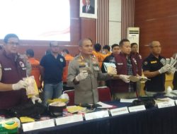 Sat Resnarkoba Polres Metro Bekasi Bongkar Jaringan Narkoba, 10 Tersangka Ditangkap